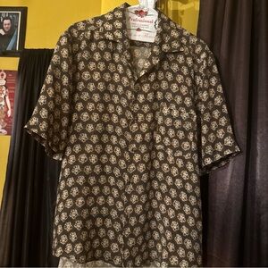 Nanushka patterned print shirt in men’s medium.
